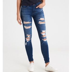 Hi rise American eagle jeggings